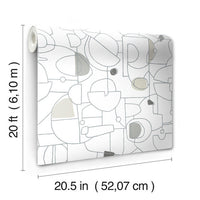 Fauvist Premium Peel + Stick Wallpaper Peel and Stick Wallpaper York   