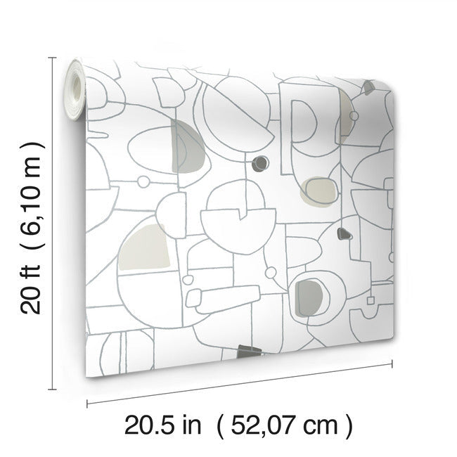 Fauvist Premium Peel + Stick Wallpaper Peel and Stick Wallpaper York   