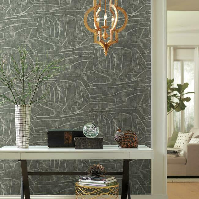 Urban Chalk Premium Peel + Stick Wallpaper Peel and Stick Wallpaper York   