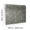 Urban Chalk Premium Peel + Stick Wallpaper Peel and Stick Wallpaper York   