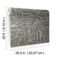 Urban Chalk Premium Peel + Stick Wallpaper Peel and Stick Wallpaper York   