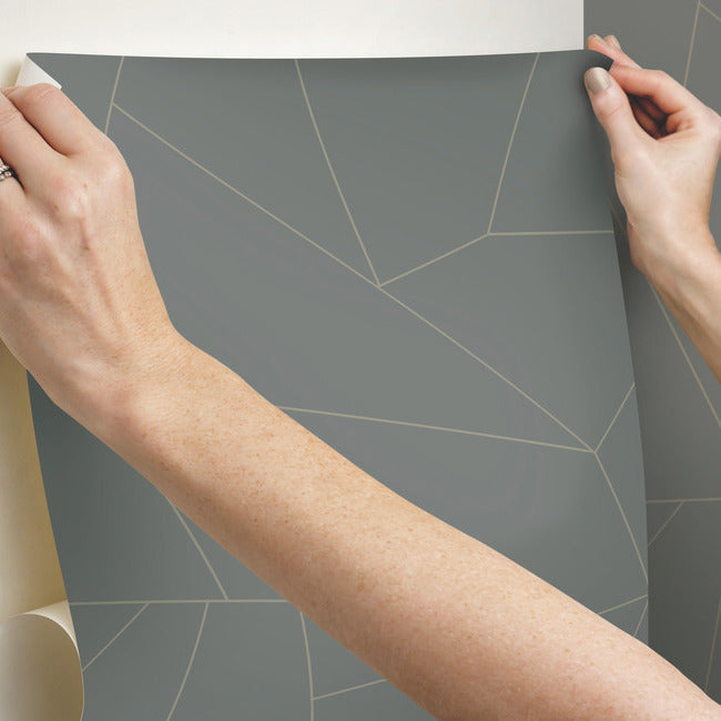 Fractured Prism Premium Peel + Stick Wallpaper Peel and Stick Wallpaper York   