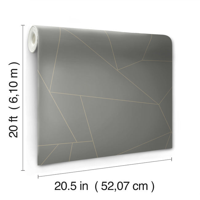 Fractured Prism Premium Peel + Stick Wallpaper Peel and Stick Wallpaper York   