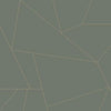 Fractured Prism Premium Peel + Stick Wallpaper Peel and Stick Wallpaper York Roll Graphite 