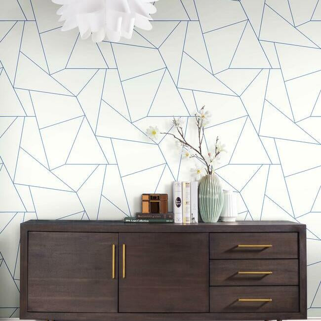 Fractured Prism Premium Peel + Stick Wallpaper Peel and Stick Wallpaper York   