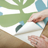 Kinetic Tropical Premium Peel + Stick Wallpaper Peel and Stick Wallpaper York   