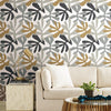 Kinetic Tropical Premium Peel + Stick Wallpaper Peel and Stick Wallpaper York   