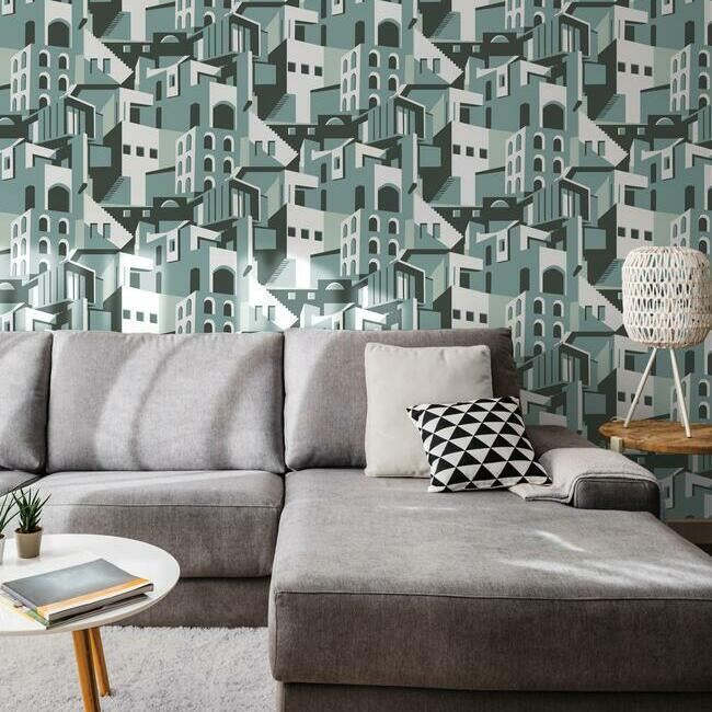 Arch Architectural Premium Peel + Stick Wallpaper Peel and Stick Wallpaper York   