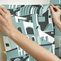 Arch Architectural Premium Peel + Stick Wallpaper Peel and Stick Wallpaper York   