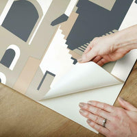 Arch Architectural Premium Peel + Stick Wallpaper Peel and Stick Wallpaper York   