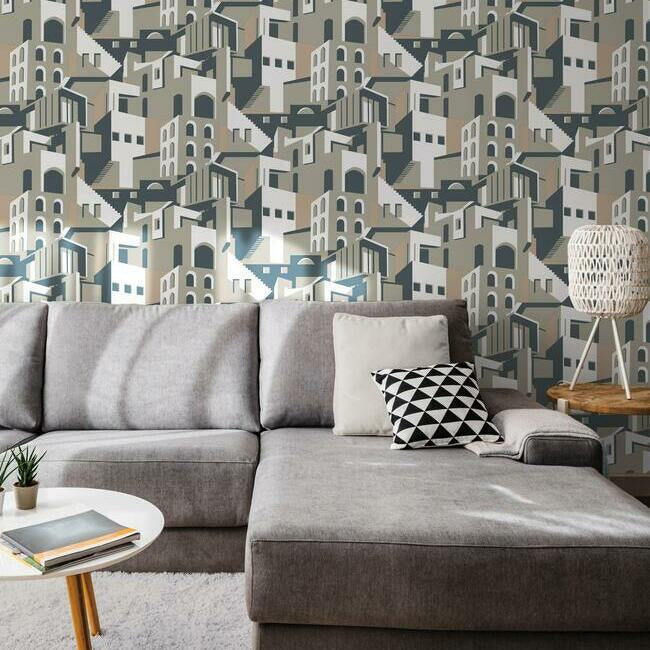 Arch Architectural Premium Peel + Stick Wallpaper Peel and Stick Wallpaper York   