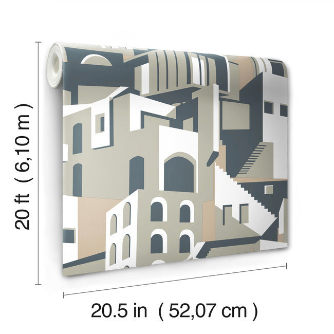 Arch Architectural Premium Peel + Stick Wallpaper Peel and Stick Wallpaper York   