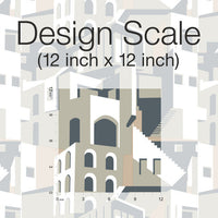 Arch Architectural Premium Peel + Stick Wallpaper Peel and Stick Wallpaper York   