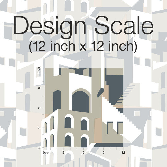 Arch Architectural Premium Peel + Stick Wallpaper Peel and Stick Wallpaper York   