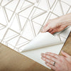 Love Triangles Premium Peel + Stick Wallpaper Peel and Stick Wallpaper York   