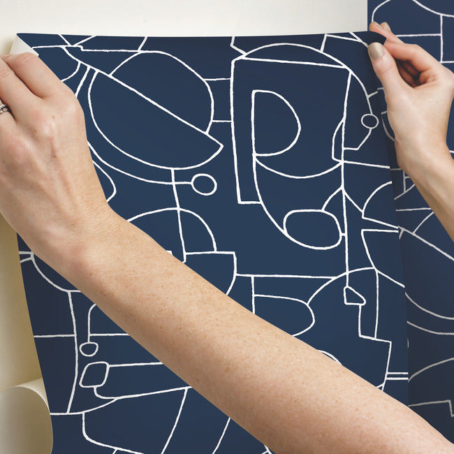 Robotics Premium Peel + Stick Wallpaper Peel and Stick Wallpaper York   