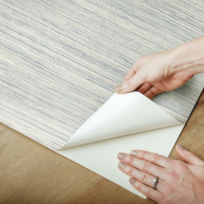 Cattail Weave Premium Peel + Stick Wallpaper Peel and Stick Wallpaper York   