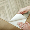 Hermosa Herringbone Premium Peel + Stick Wallpaper Peel and Stick Wallpaper York   