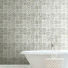 Encaustic Tile Premium Premium Peel + Stick Wallpaper Peel and Stick Wallpaper York   