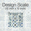 Encaustic Tile Premium Premium Peel + Stick Wallpaper Peel and Stick Wallpaper York   