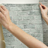 Stretcher Brick Premium Peel + Stick Wallpaper Peel and Stick Wallpaper York   