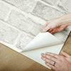 Stretcher Brick Premium Peel + Stick Wallpaper Peel and Stick Wallpaper York   