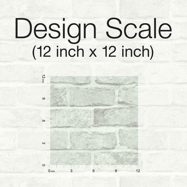 Stretcher Brick Premium Peel + Stick Wallpaper Peel and Stick Wallpaper York   