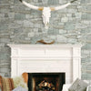 Chateau Stone Premium Peel + Stick Wallpaper Peel and Stick Wallpaper York   