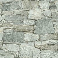 Chateau Stone Premium Peel + Stick Wallpaper Peel and Stick Wallpaper York Roll Natural 
