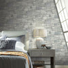 Chateau Stone Premium Peel + Stick Wallpaper Peel and Stick Wallpaper York   