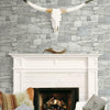 Chateau Stone Premium Peel + Stick Wallpaper Peel and Stick Wallpaper York   