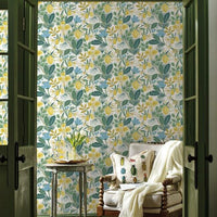 Amalfi Premium Premium Peel + Stick Wallpaper Peel and Stick Wallpaper Rifle Paper Co.   