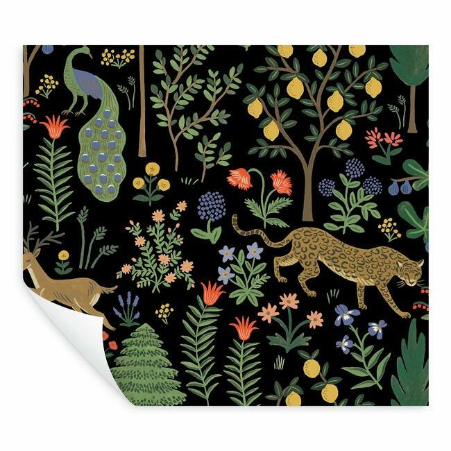 Menagerie Premium Peel + Stick Wallpaper Peel and Stick Wallpaper Rifle Paper Co.   