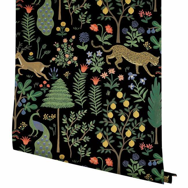 Menagerie Premium Peel + Stick Wallpaper Peel and Stick Wallpaper Rifle Paper Co.   