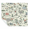 Wonderland Premium Peel + Stick Wallpaper Peel and Stick Wallpaper Rifle Paper Co.   
