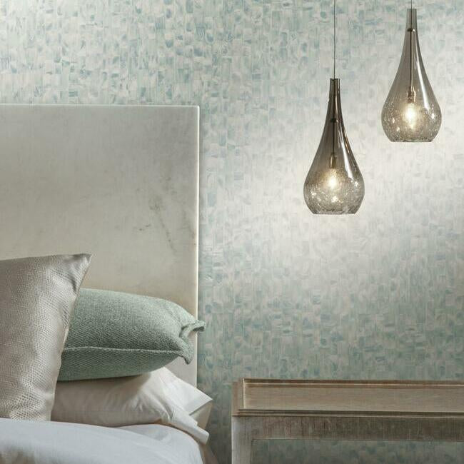 Mother Of Pearl Premium Peel + Stick Wallpaper Peel and Stick Wallpaper York   