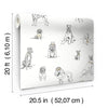 Dog's Life Premium Peel + Stick Wallpaper Peel and Stick Wallpaper York   