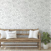 Botanical Bunnies Premium Peel + Stick Wallpaper Peel and Stick Wallpaper York   
