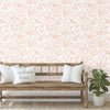 Botanical Bunnies Premium Peel + Stick Wallpaper Peel and Stick Wallpaper York   