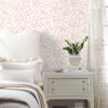 Botanical Bunnies Premium Peel + Stick Wallpaper Peel and Stick Wallpaper York   
