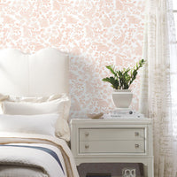 Botanical Bunnies Premium Peel + Stick Wallpaper Peel and Stick Wallpaper York   
