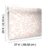 Botanical Bunnies Premium Peel + Stick Wallpaper Peel and Stick Wallpaper York   