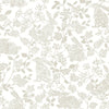 Botanical Bunnies Premium Peel + Stick Wallpaper Peel and Stick Wallpaper York Roll Neutral 