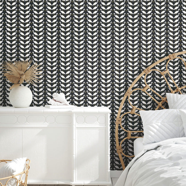 Elegant Birds Premium Peel + Stick Wallpaper Peel and Stick Wallpaper York   