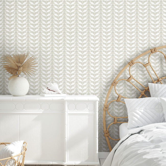 Elegant Birds Premium Peel + Stick Wallpaper Peel and Stick Wallpaper York   