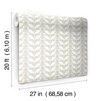 Elegant Birds Premium Peel + Stick Wallpaper Peel and Stick Wallpaper York   