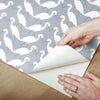 Elegant Birds Premium Peel + Stick Wallpaper Peel and Stick Wallpaper York   