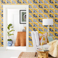 Feather Flight Premium Peel + Stick Wallpaper Peel and Stick Wallpaper York   