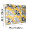 Feather Flight Premium Peel + Stick Wallpaper Peel and Stick Wallpaper York   