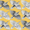 Feather Flight Premium Peel + Stick Wallpaper Peel and Stick Wallpaper York Roll Yellow 